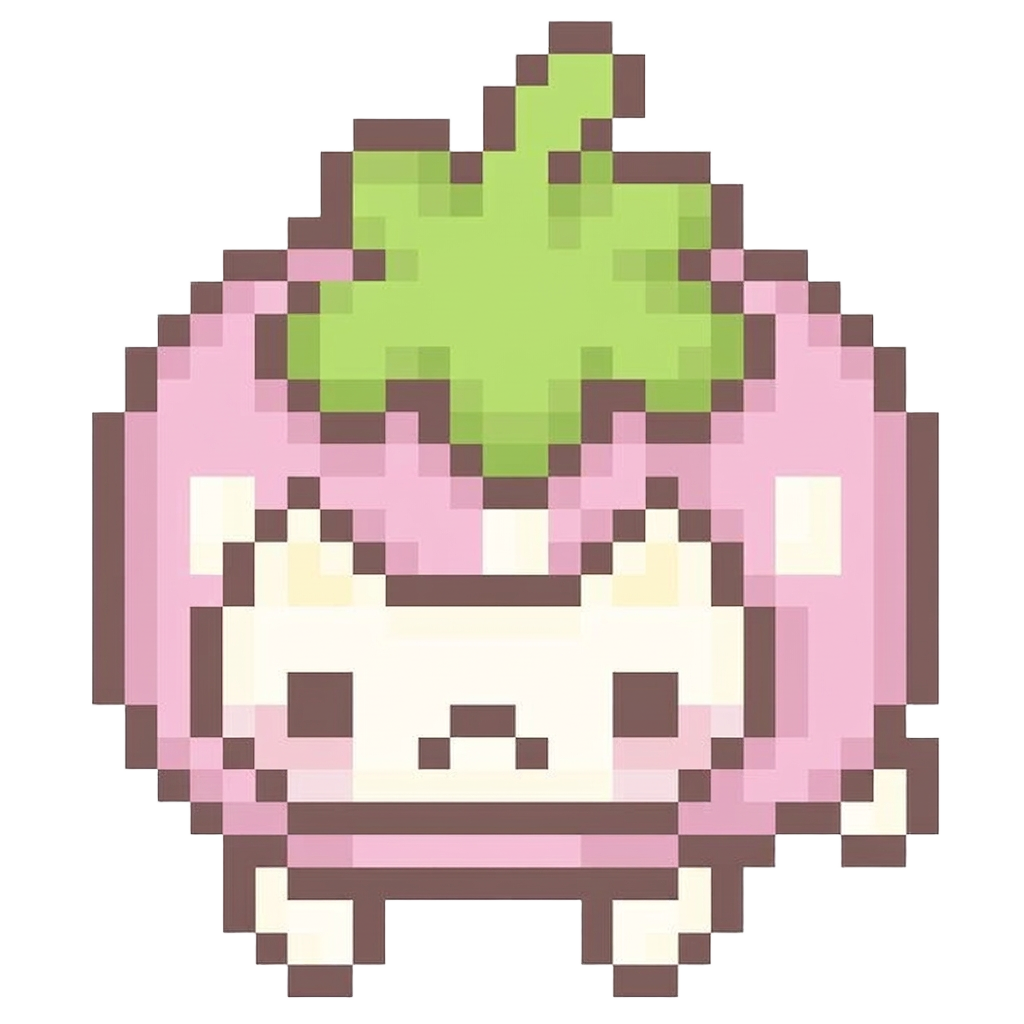 Strawberry Cat Mochi